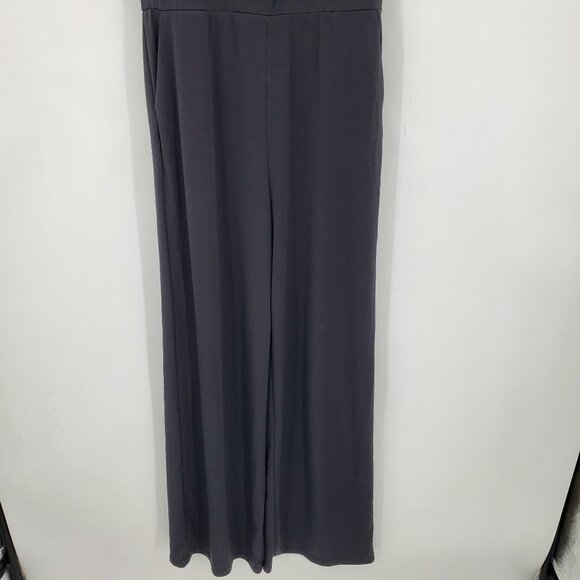 Jason Wu Twisted Shoulder Front Black Formal Sleeveless Party Jumpsuit Small - Picture 3 of 6